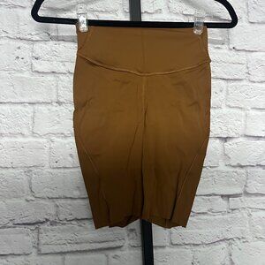 Tan / Brown Lululemon Biker Shorts
